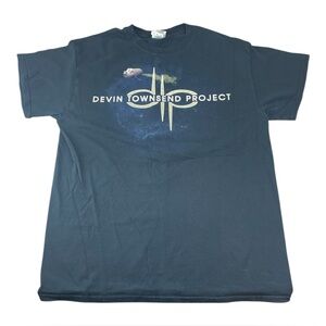 Devin Townsend t-shirt Where Is My Poozer RARE Casualties of Cool strapping Md